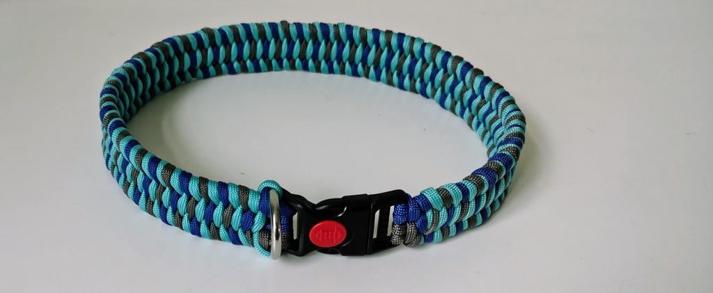 Paracord Halsband 51 cm nekomtrek, Dieren en Toebehoren, Ophalen of Verzenden, Handgemaakt, Nieuw