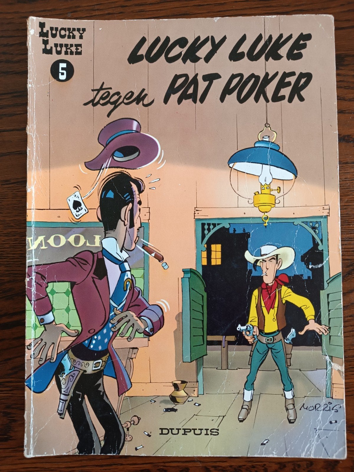 Lucky Luke - 19 strips van Morris (Dupuis), Gelezen, Ophalen of Verzenden, Morris, Meerdere stripboeken