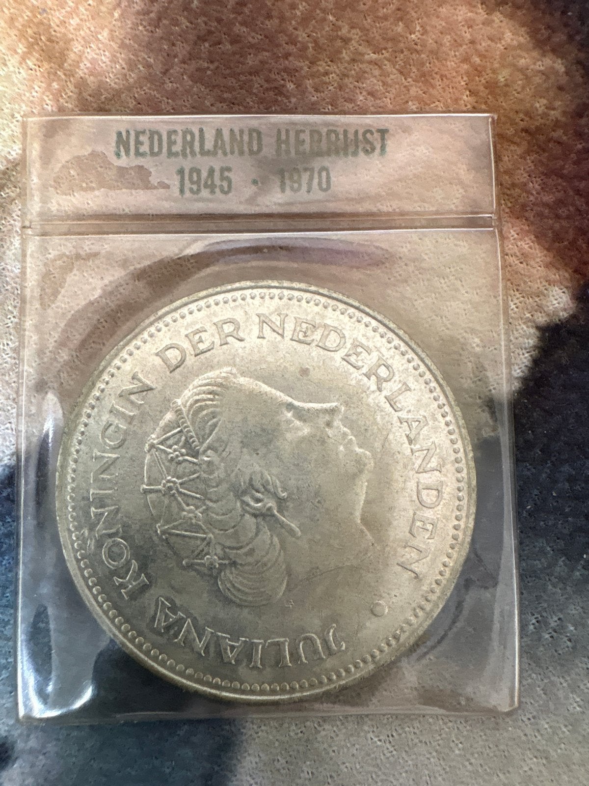 Zilveren 10 Gulden Munt Nederland Herrijst 1945-1970 Juliana, Postzegels en Munten, Munten | Nederland, Koningin Juliana, Zilver