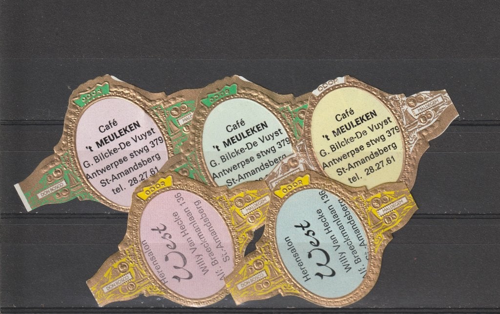 klassiek Maldegem 172  sigarenbanden, Verzamelen, Ophalen of Verzenden, Zo goed als nieuw, Sigarenbandjes