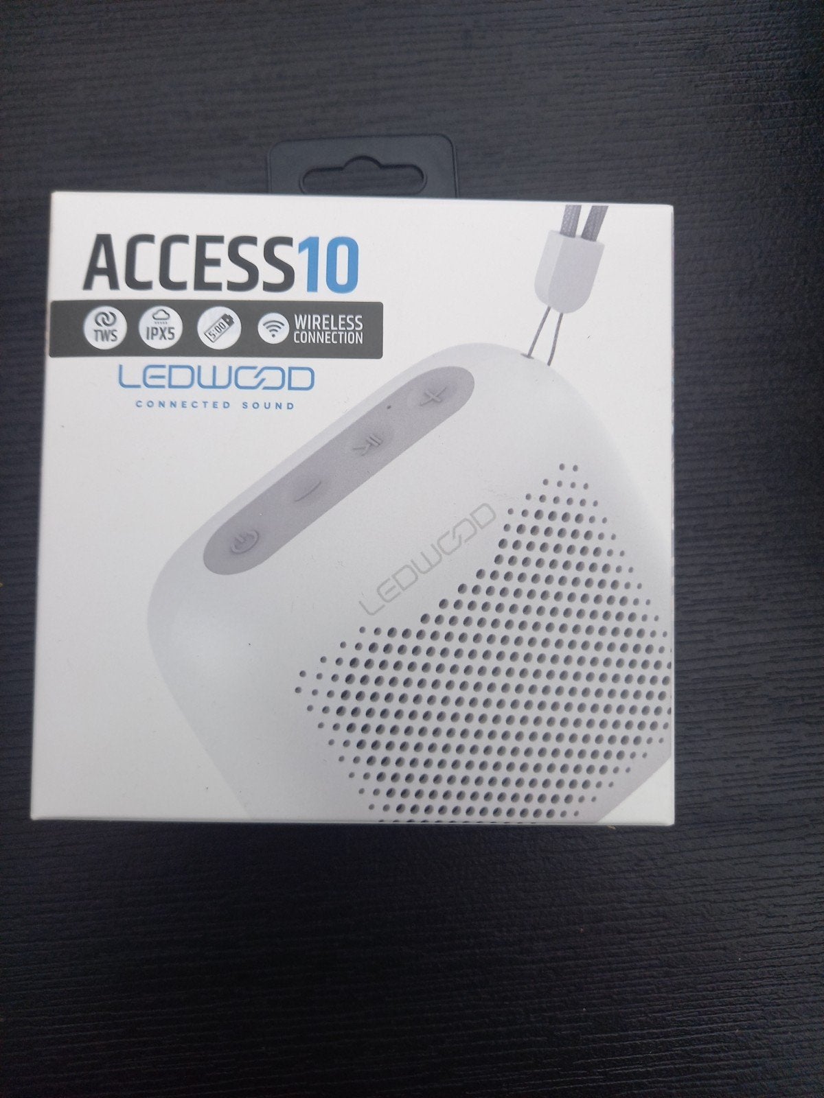 Ledwood Access10 Draagbare Bluetooth Speaker, Nieuw, Draagbare speaker, Minder dan 60 watt, Ophalen