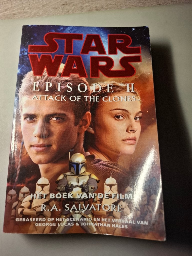 Boek - Star Wars Episode 2 - Attack of the clones, Ophalen of Verzenden, Gebruikt, Boek of Poster
