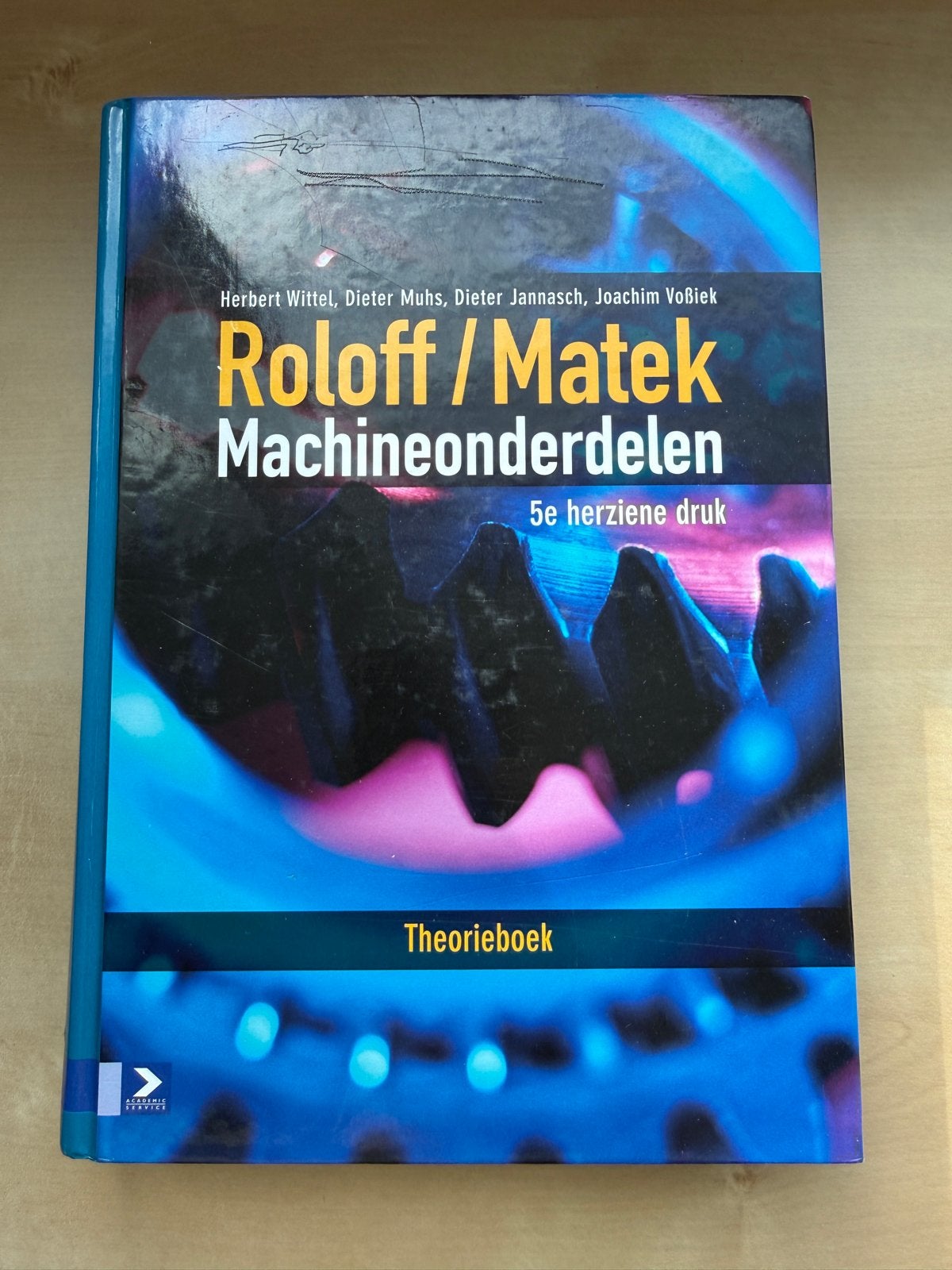 Roloff / Matek Machineonderdelen Theorieboek 5e druk, Boeken, Ophalen of Verzenden, Zo goed als nieuw, Werktuigbouwkunde