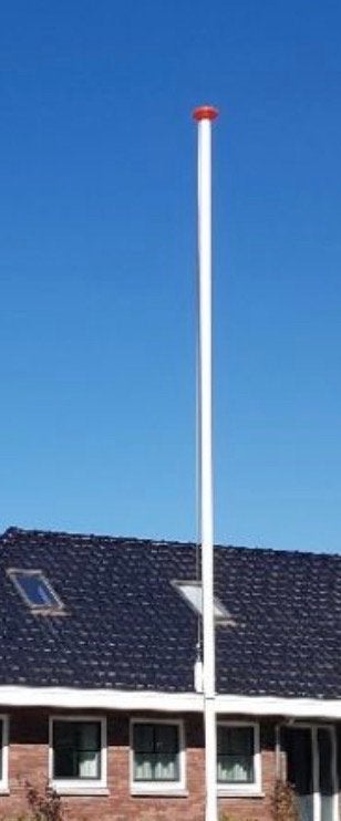 Aluminium vlaggenmast, Diversen, Vlaggen en Wimpels, Ophalen
