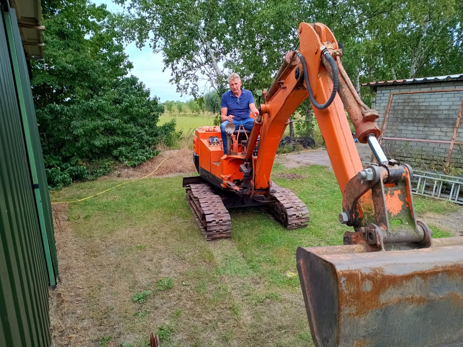 Minigraver 2,5 tonner, Ophalen of Verzenden, Graafmachine