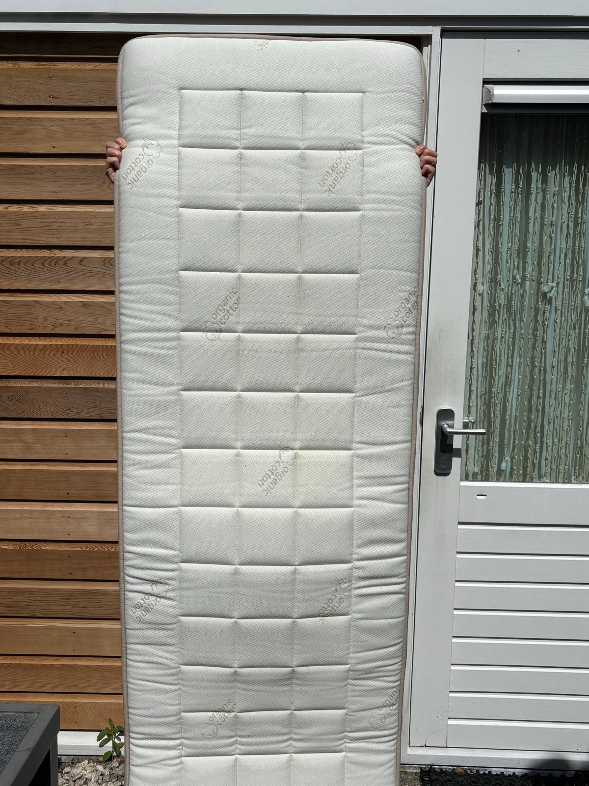 Topper Organic Cotton Matras 70x200, Ophalen, Gebruikt, 200 cm, Eenpersoons