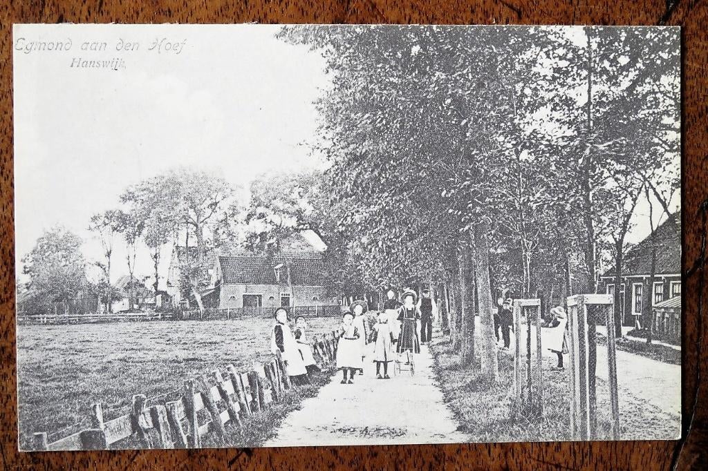 Egmond aan den Hoef: Hanswijk (reprint), Ophalen of Verzenden, Voor 1920, Noord-Brabant