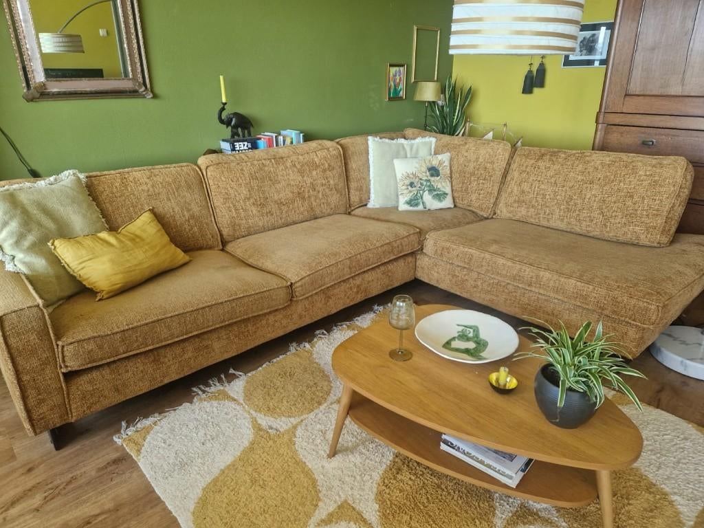 Hoekbank, Huis en Inrichting, Banken | Bankstellen, Ophalen, 250 tot 300 cm, Gebruikt, Hoekbank