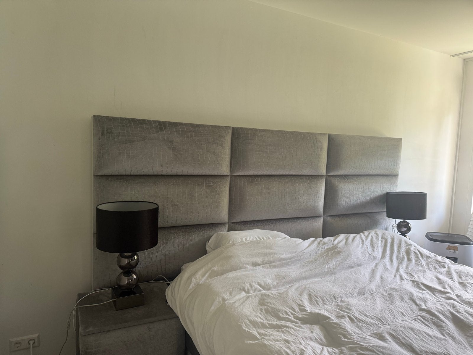 2 Eric Kuster stijl tafellampen - Luxe design, Ophalen of Verzenden, Zo goed als nieuw, Metaal, Minder dan 50 cm