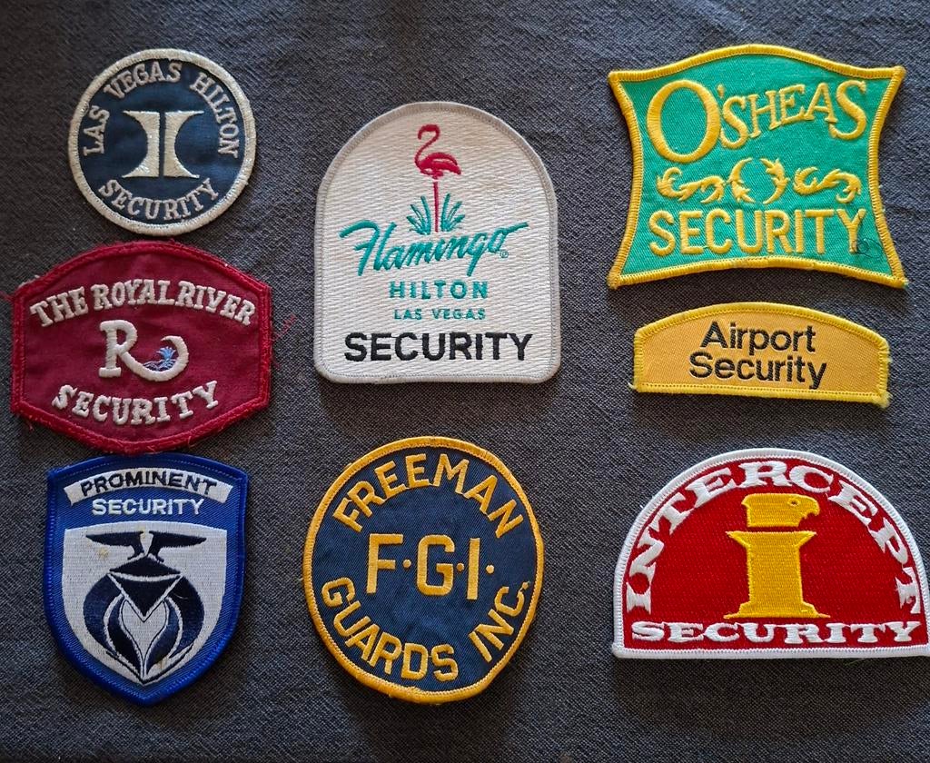 8 security patches, Verzenden, Landmacht, Amerika, Embleem of Badge