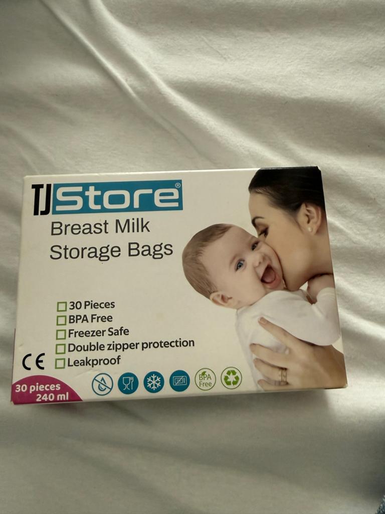 TJ Store Moedermelk Bewaarzakjes 30 stuks 240 ml, Ophalen of Verzenden, Zo goed als nieuw, Overige typen