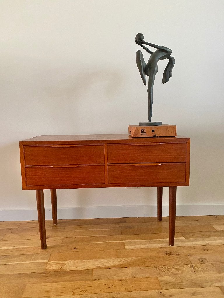 Deens teak kastje 1960’s, Ophalen, Overige typen, Gebruikt, Scandinavisch