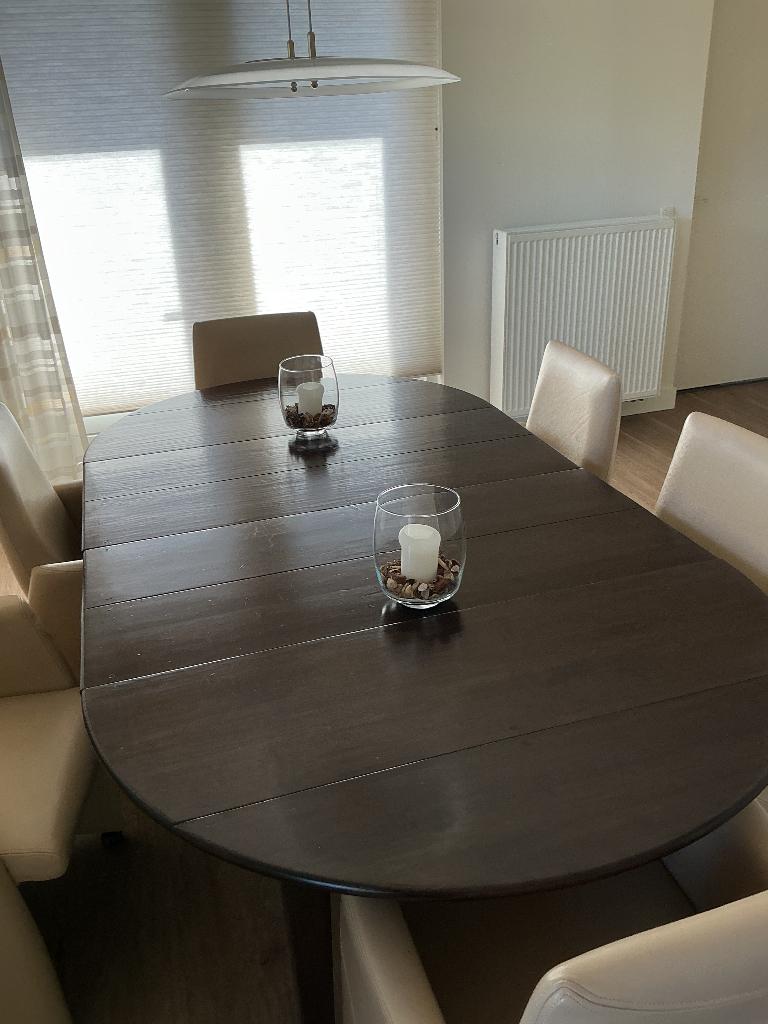 Tafel, Huis en Inrichting, Ophalen, Gebruikt, 100 tot 150 cm, 200 cm of meer