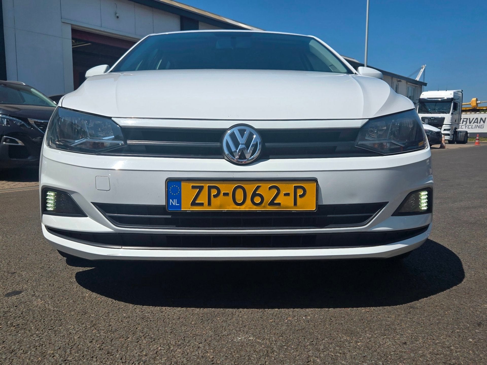 Volkswagen Polo 1.0 MPI Comfortline|El.Ramen|Airco|, Auto's, 1005 kg, Euro 6, Wit, Bedrijf