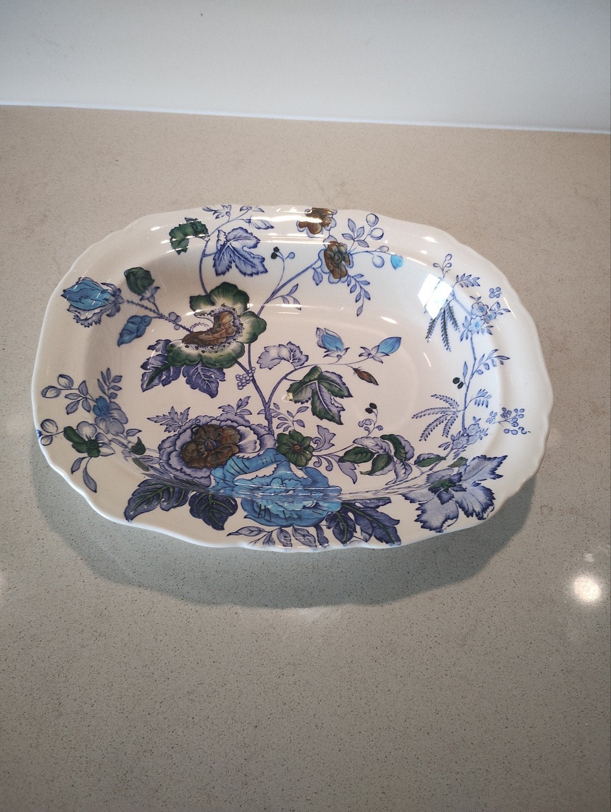 Mason's Ironstone Belvedere Ovale Schaal, Ophalen of Verzenden