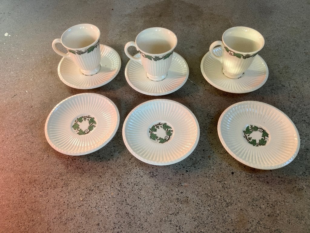 Wedgwood Stratford kop en schotels, Ophalen of Verzenden, Zo goed als nieuw, Overige stijlen, Kop(pen) en/of Schotel(s)
