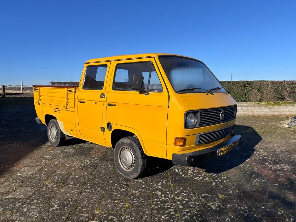Volkswagen Transporter Pick-up DOKA, Trekhaak, Achterwielaandrijving, 4 cilinders, Bruin