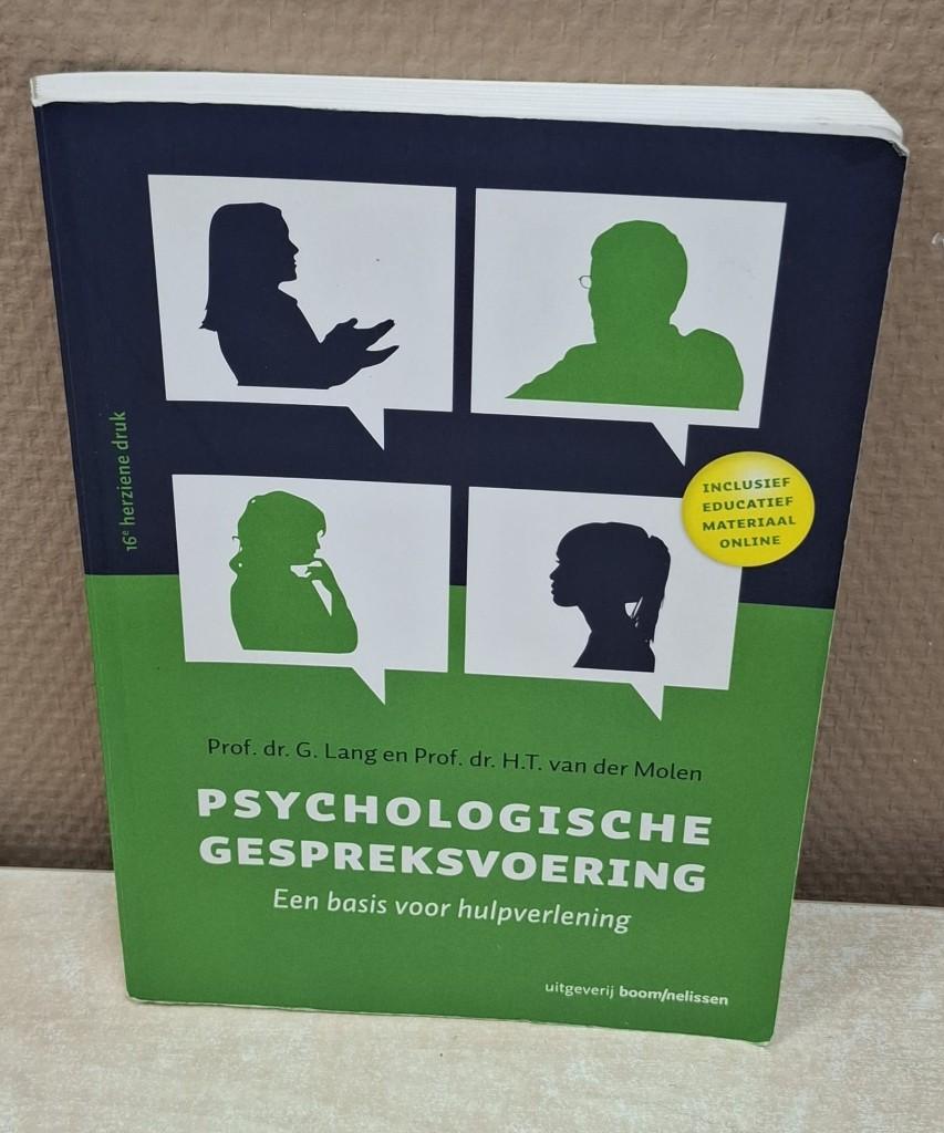 Psychologische gespreksvoering 9789024402021, Boeken, Studieboeken en Cursussen, Ophalen of Verzenden, Beta, Zo goed als nieuw