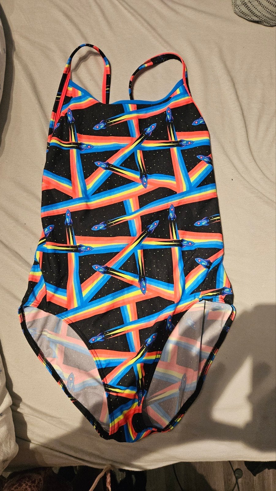Nieuw Funkita Badpak - Ruimte Raketten & Regenbogen, Meerkleurig, Nieuw, Badpak, Ophalen of Verzenden