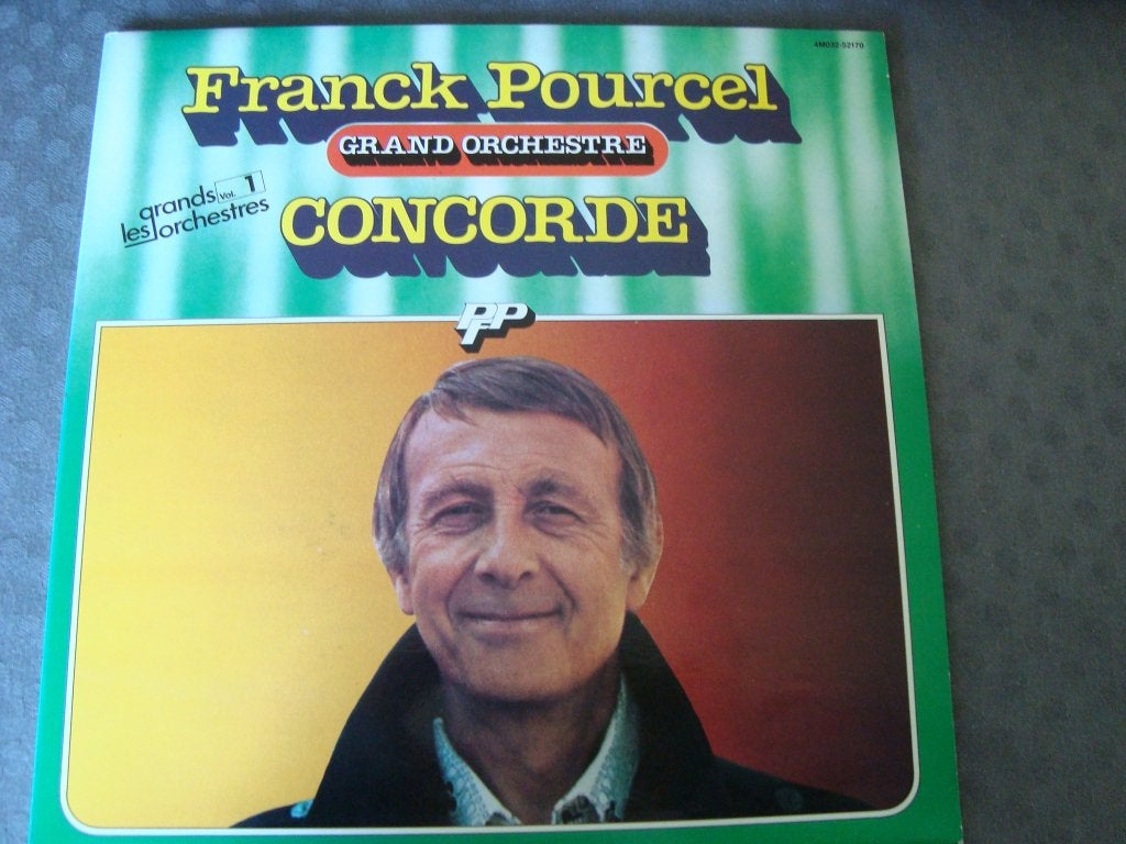 Franck pourcel concorde, Ophalen of Verzenden, Zo goed als nieuw, 12 inch