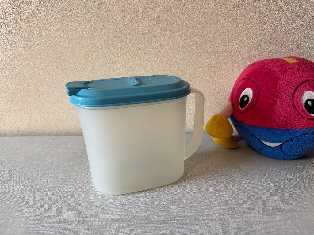 I.Z.G.S. verkerende koelkastkan koelkast sapkan TUPPERWARE, Gebruikt, Blauw, Ophalen of Verzenden, Met handvat