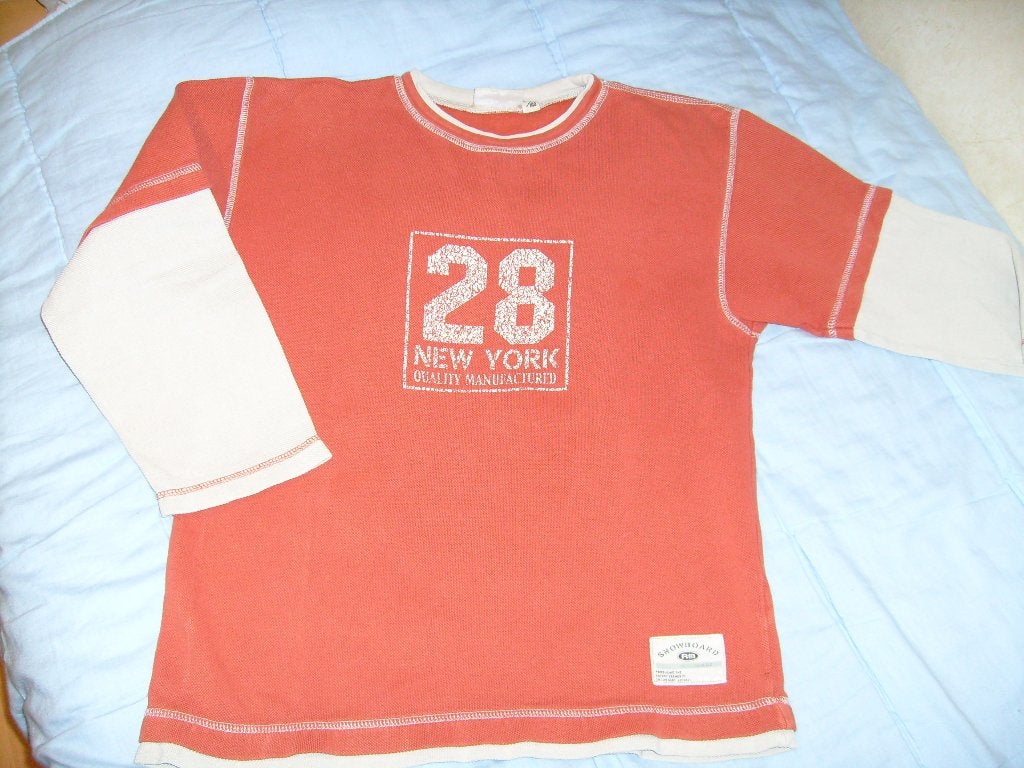 Sportieve longsleeve maat 134-140, Ophalen of Verzenden, Zo goed als nieuw, Jongen, Shirt of Longsleeve