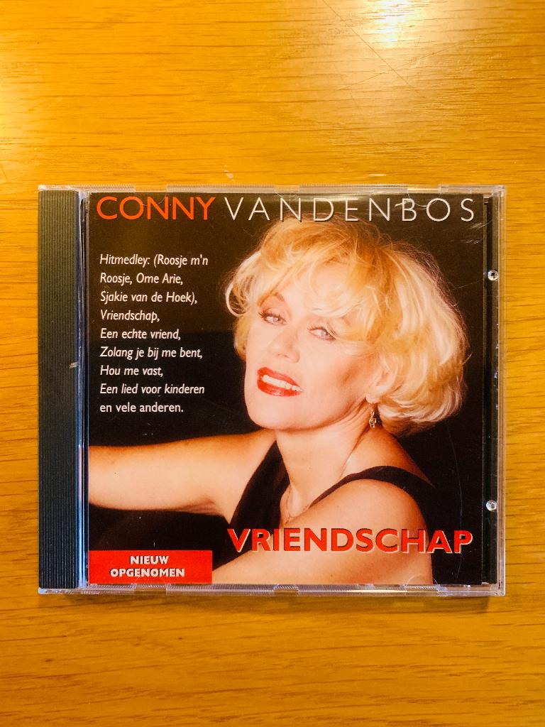 CD Conny Vandenbos - Vriendschap zgan, Cd's en Dvd's, Ophalen of Verzenden, Zo goed als nieuw, Levenslied of Smartlap