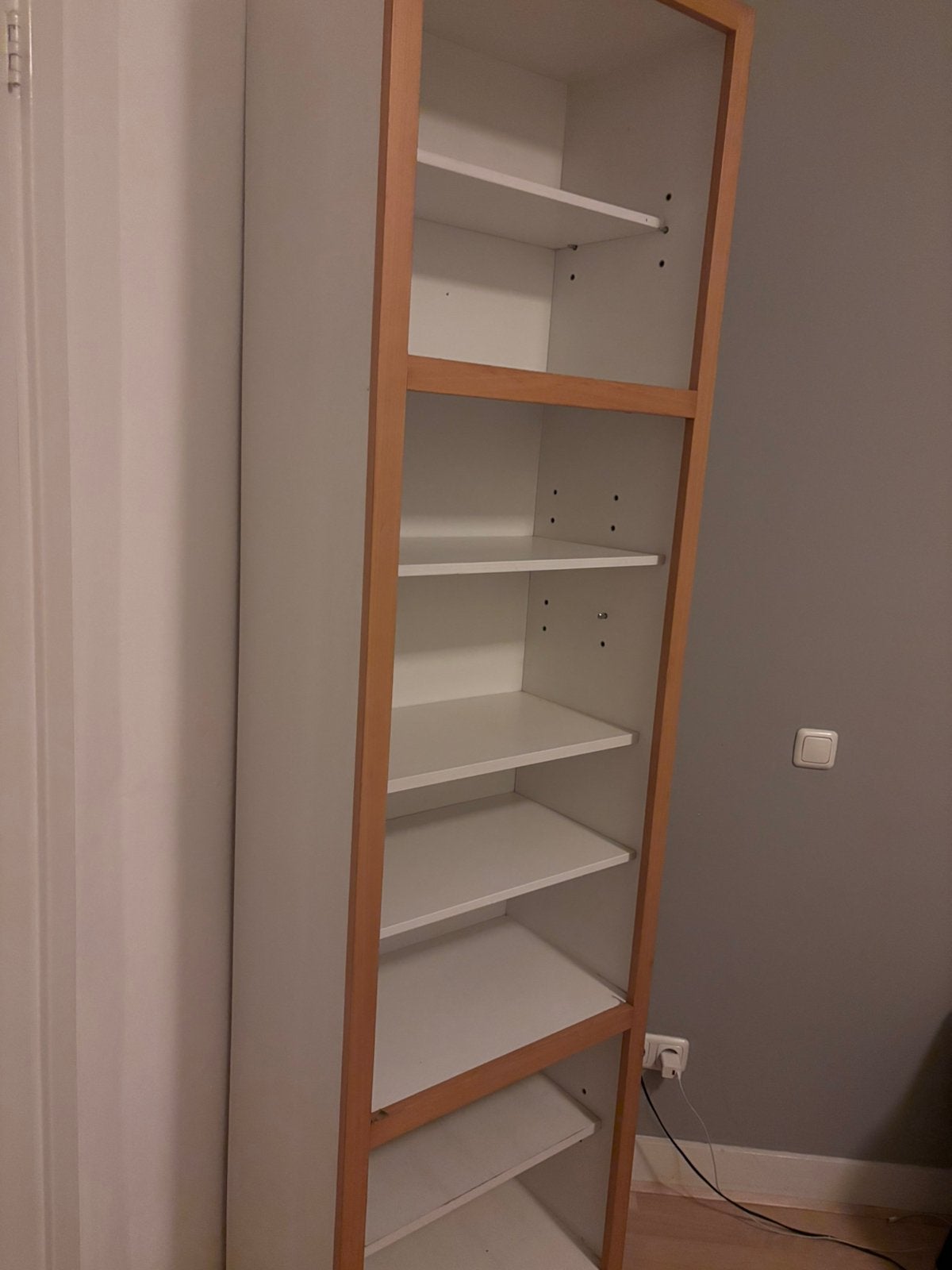Kamerkast met massief beuken buitenlijst., Ophalen, Gebruikt, 200 cm of meer, 50 tot 100 cm