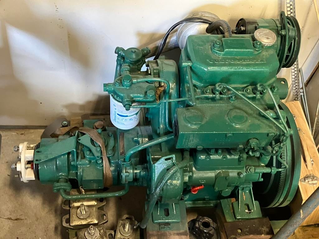 Volvo penta MD7A incl. Keerkoppeling, Ophalen, 10 tot 30 pk, Gebruikt, Binnenboordmotor