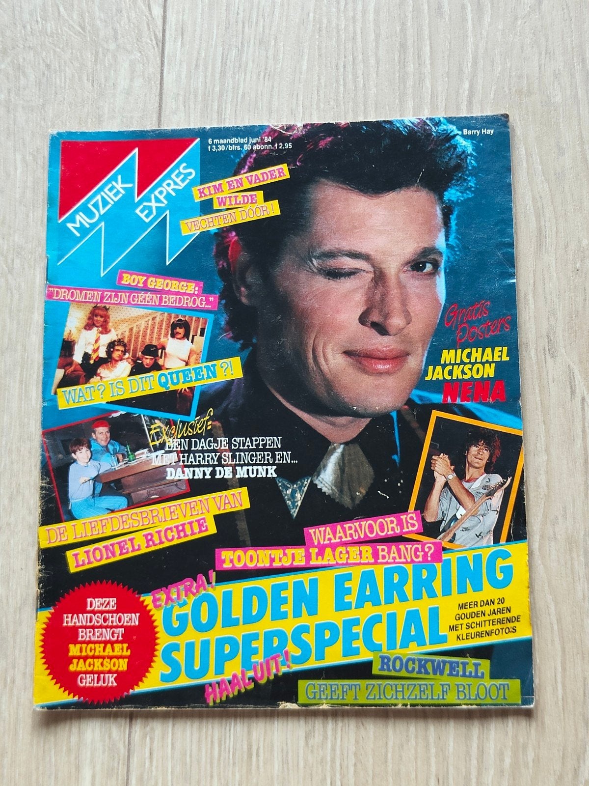 Muziek Expres juni 1984, Verzamelen, Tijdschriften, Kranten en Knipsels, Ophalen of Verzenden, 1980 tot heden, Nederland, Tijdschrift