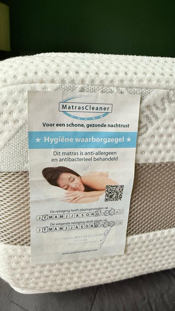 Wellpur Silver Matras 160x200 + Topper, Ophalen, Gebruikt, Tweepersoons, Matras