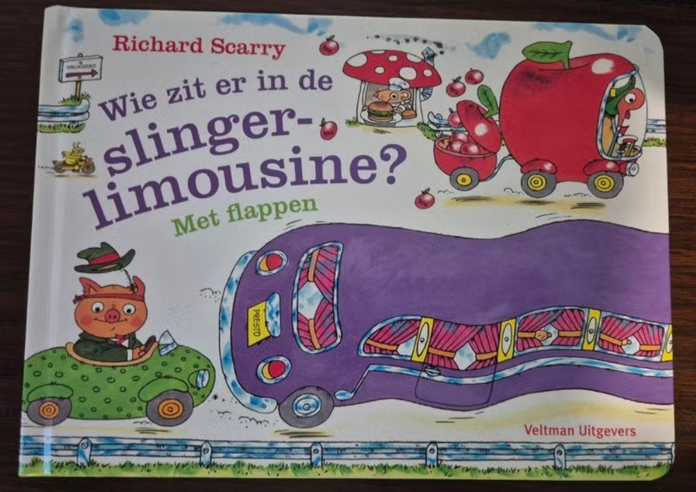 Nieuw Richard Scarry-Voorleesboek-Boek-Lezen, Boeken, Kinderboeken | Jeugd | onder 10 jaar, Fictie algemeen, Nieuw, Ophalen of Verzenden