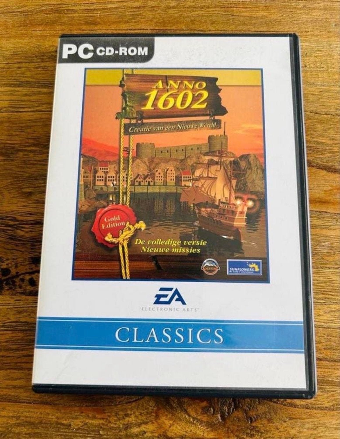 Anno 1602 Gold Edition PC Game - Strategie & Constructie, 1 speler, Eén computer, Ophalen of Verzenden, Zo goed als nieuw