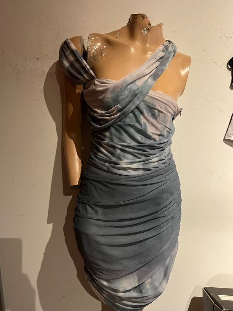 ZARA jurk maat m ZGAN, Maat 38/40 (M), G, Blauw, Zara