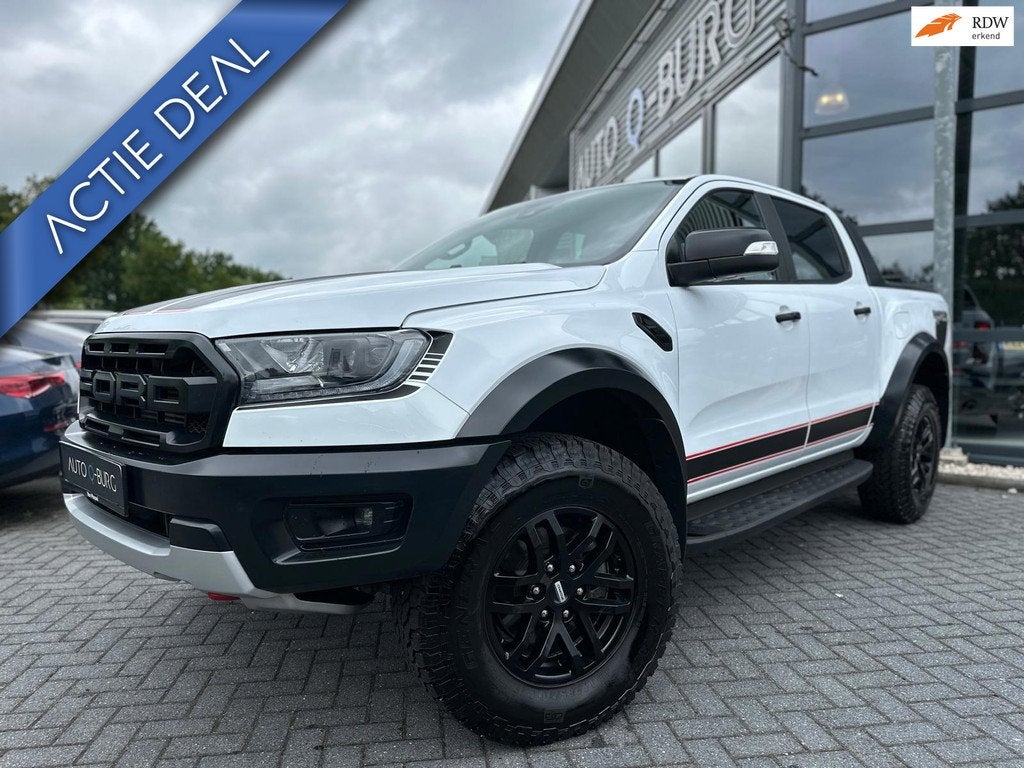 Ford Ranger RAPTOR 2.0 BiTDCi 4X4 | Automaat | Dubbele Cabin, Auto's, Ford, Bedrijf, Te koop, Ranger, 4x4, ABS, Achteruitrijcamera