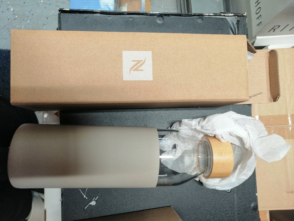 Nieuwe Nespresso Water Bottle Waterfles Glazen Karaf Fles, Ophalen of Verzenden, Nieuw