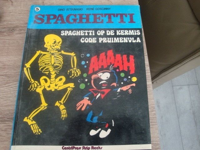 spaghetti, Eén stripboek, Ophalen of Verzenden, Gelezen