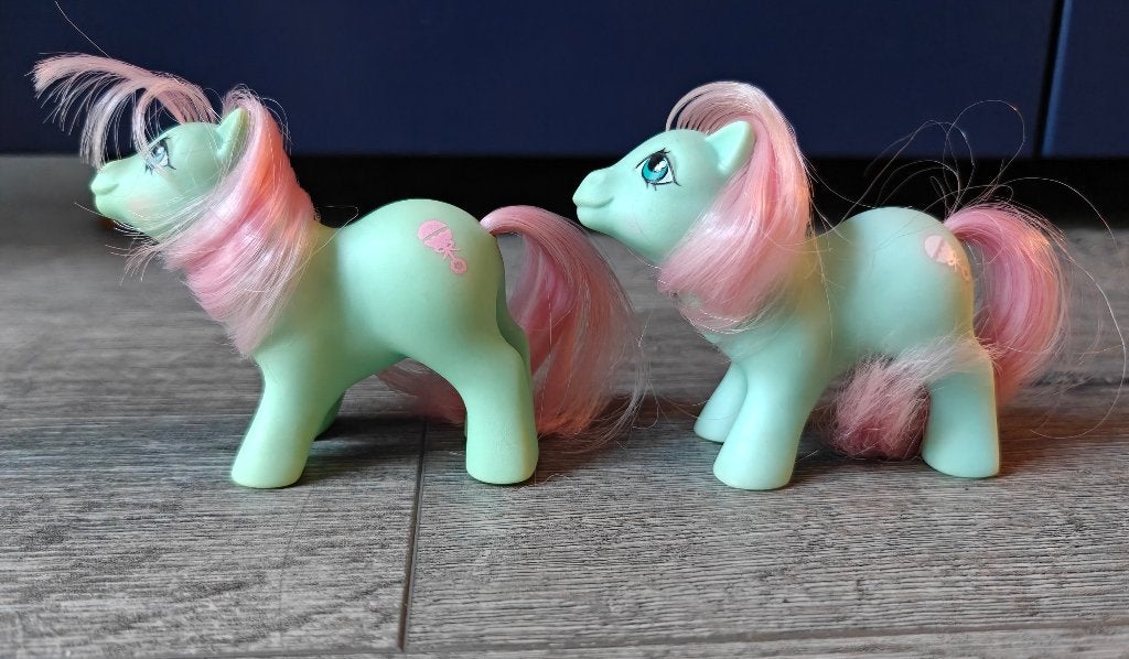 My Little Pony - G1 'Baby Minty', Ophalen of Verzenden, Zo goed als nieuw