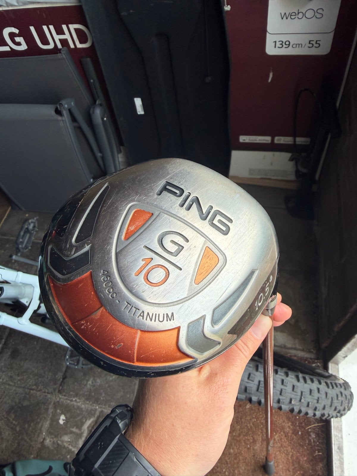 Ping G10 Driver - 10.5 graden - Regular Flex, Sport en Fitness, Ophalen of Verzenden, Gebruikt, Club, Ping