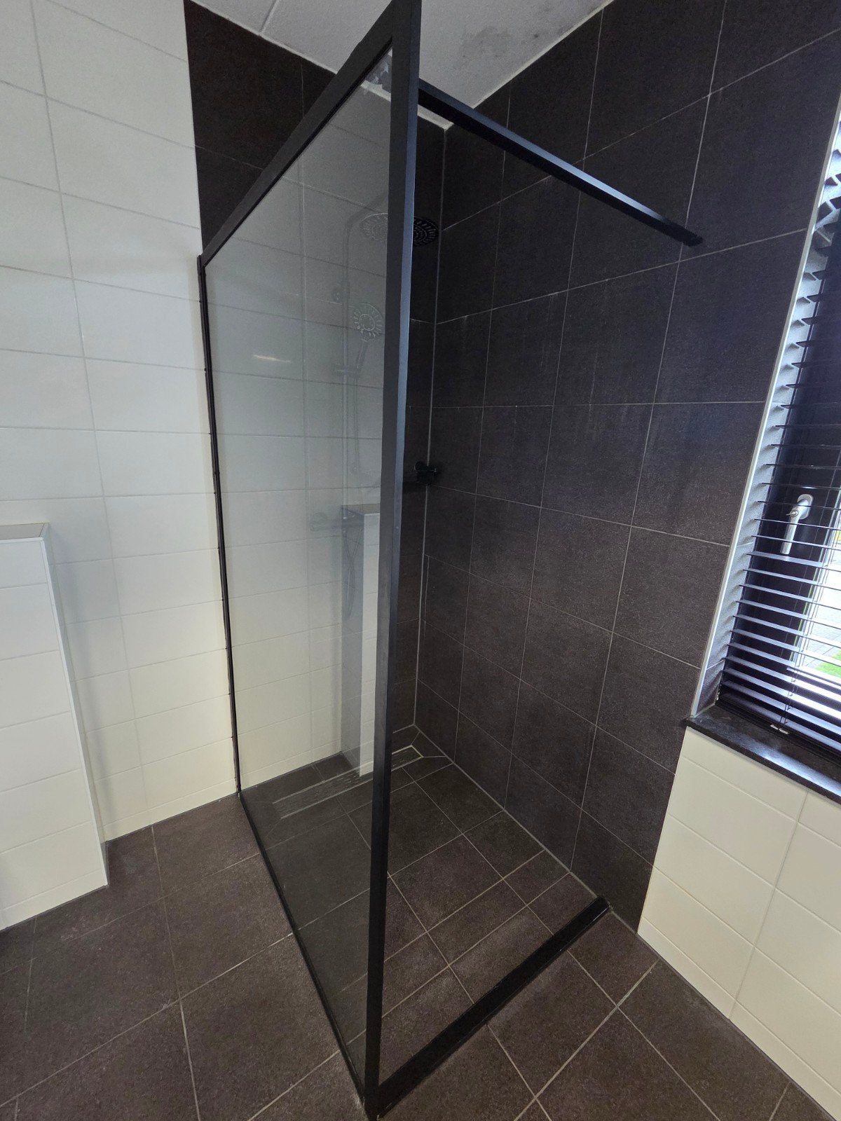 Sealskin Douchescherm - 118x200x91cm, Doe-het-zelf en Verbouw, Sanitair, Ophalen, Gebruikt, Glas, Douche