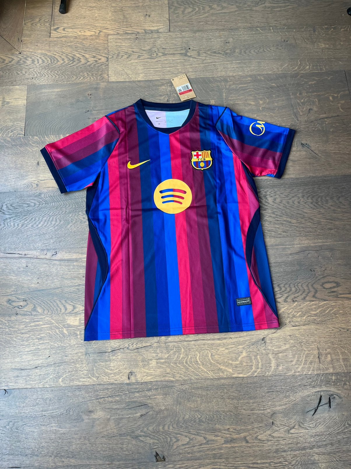 Barcelona thuisshirt 26/27 cubarsí L, Maat L, Ophalen of Verzenden, Nieuw, Shirt