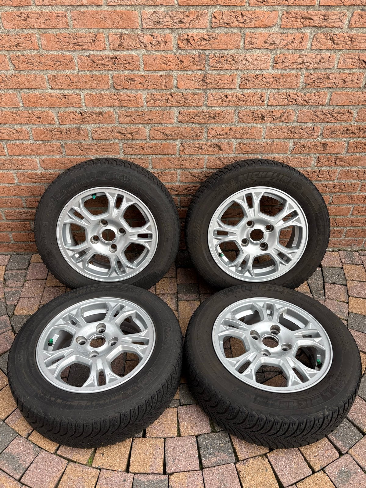 Origineel Ford | Michelin Alpin winterbanden, Ophalen, 14 inch, Gebruikt, 175 mm