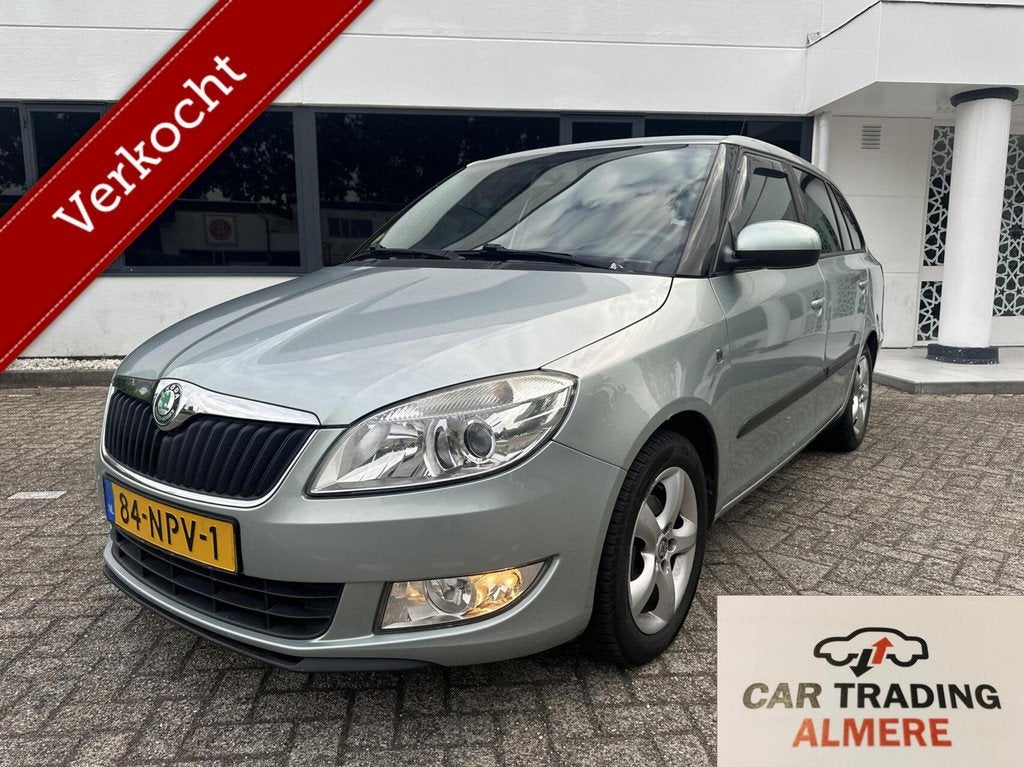 Skoda Fabia Combi 1.2 TDI Greenline 2010 270DKM NAP, Auto's, Voorwielaandrijving, Euro 5, 450 kg, Start-stop-systeem