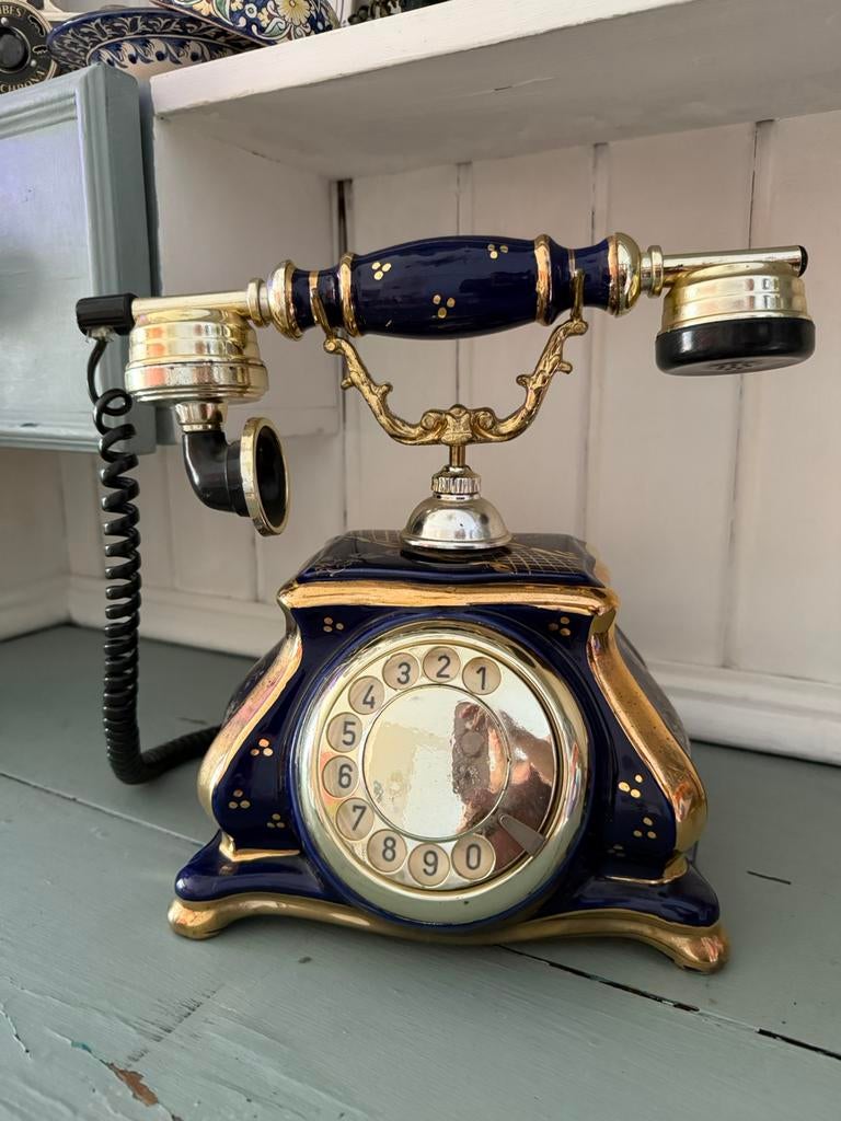 Oosterse vintage draaischijf telefoon, Ophalen of Verzenden