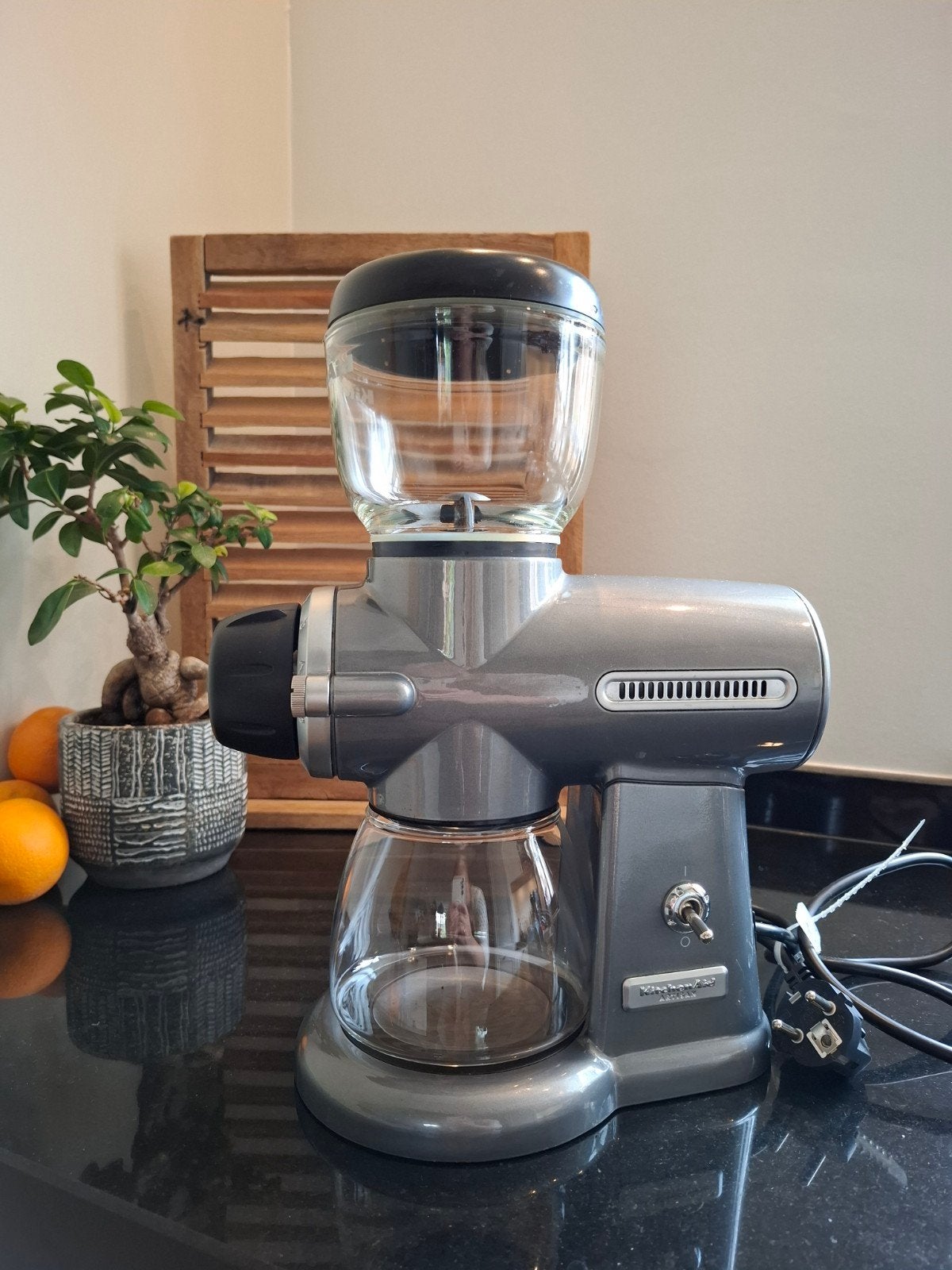 KitchenAid Koffiemolen - Versgemalen koffie, veel smaak, Witgoed en Apparatuur, Koffiezetapparaten, Ophalen of Verzenden, Zo goed als nieuw