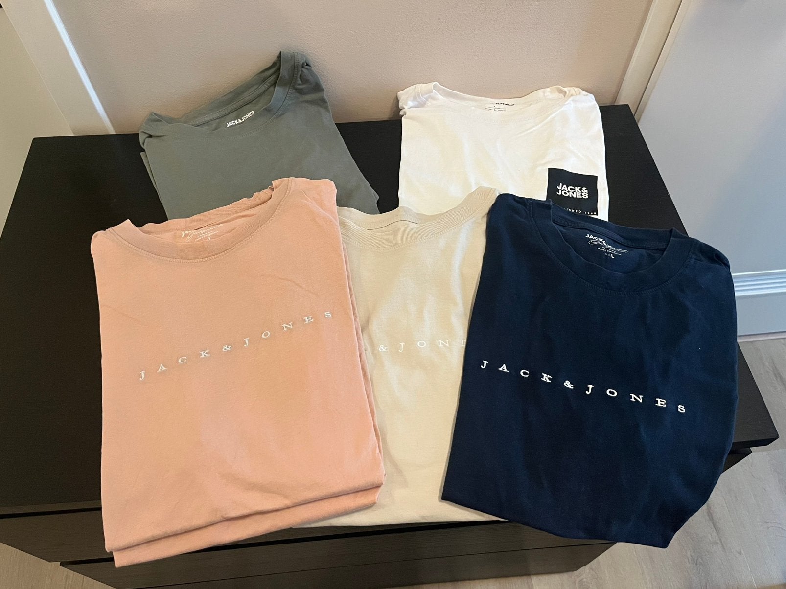 Jack&Jones T-shirts maat L, Ophalen, Zo goed als nieuw