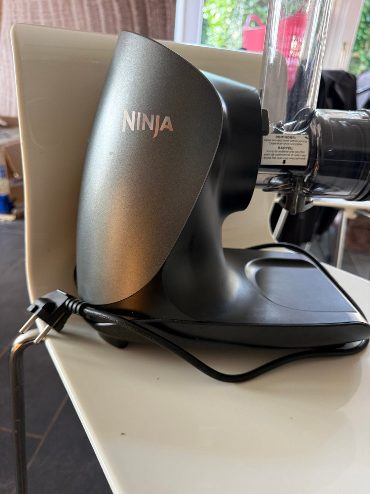 Ninja slowjuicer, Ophalen, Zo goed als nieuw, Slowjuicer