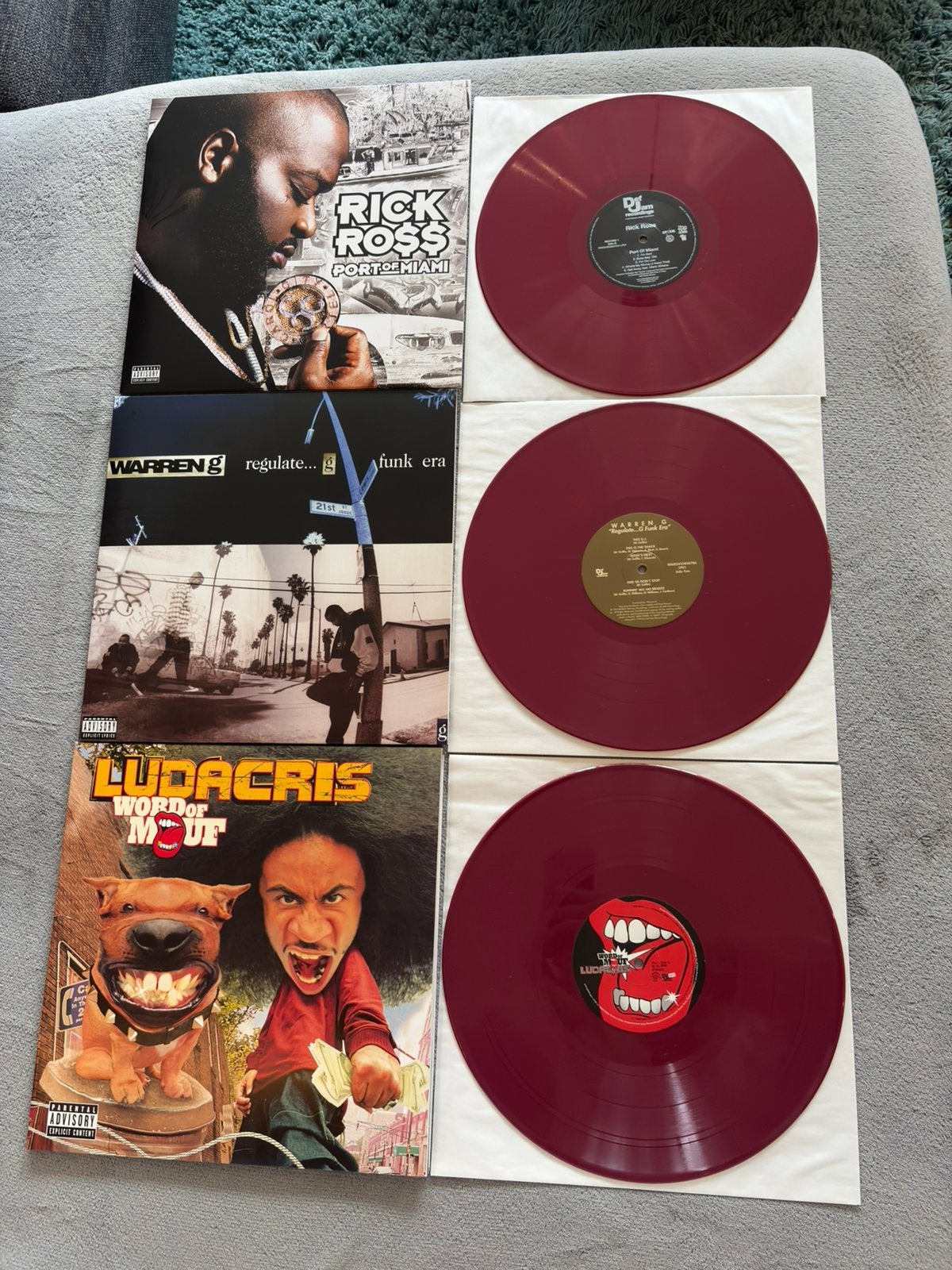 Rick Ross, Ludacris, Warren G Vinyl, Ophalen of Verzenden, 2000 tot heden, Zo goed als nieuw, 12 inch