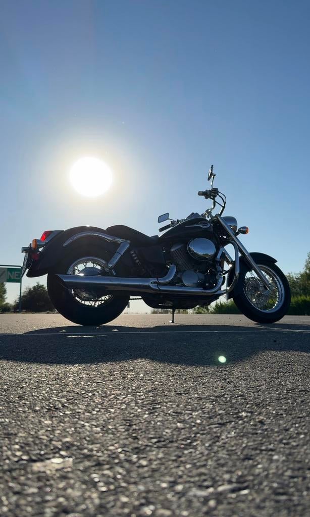 Nette Honda Shadow ACE VT750 - Zwart, Motoren, 2 cilinders, Sportuitlaat, 745 cc, Chopper