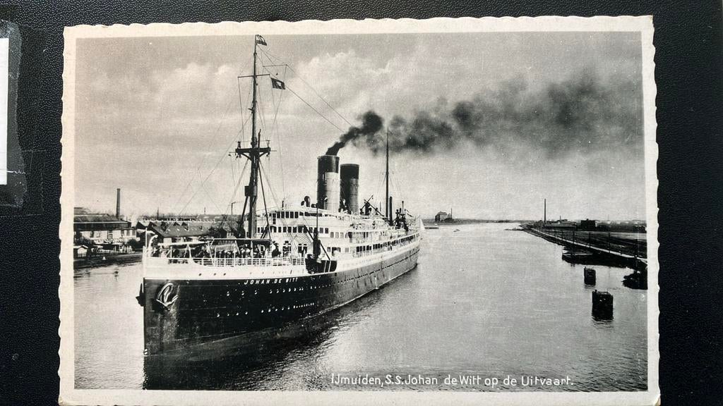 IJMUIDEN  Velsen Noordzeekanaal  Johan de Witt, Ophalen of Verzenden, Voor 1920, Noord-Holland